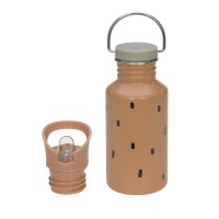 Little Pea_Laessig_παγούρι_LÄSSIG_Bottle Stainless Steel_Happy Prints caramel